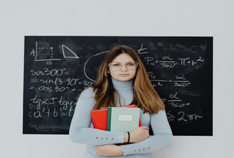 The image depict the student looking for geometry homework and assignment help